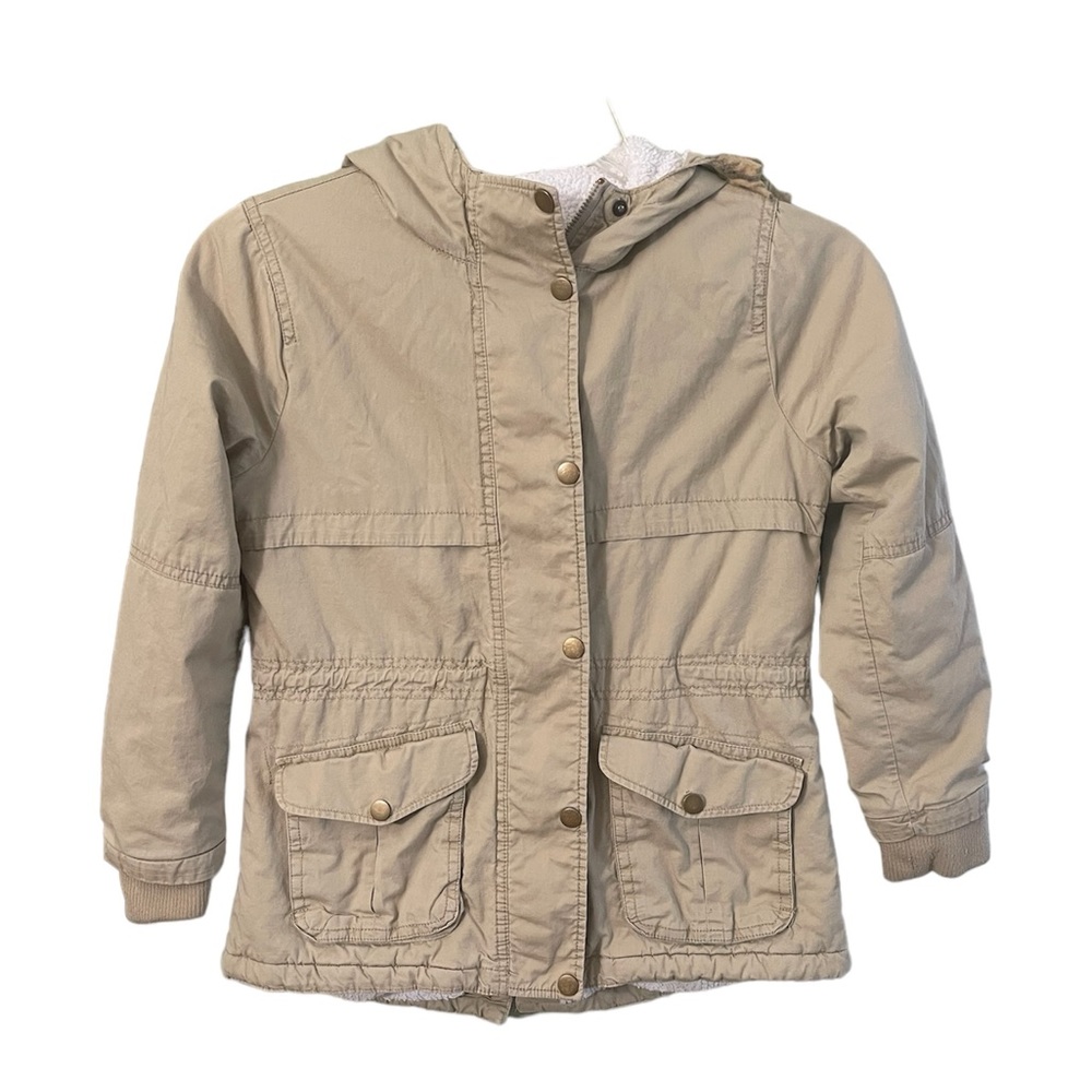 Cutie’s Fashion Girl Hoodie Jacket Color Tan Size 12